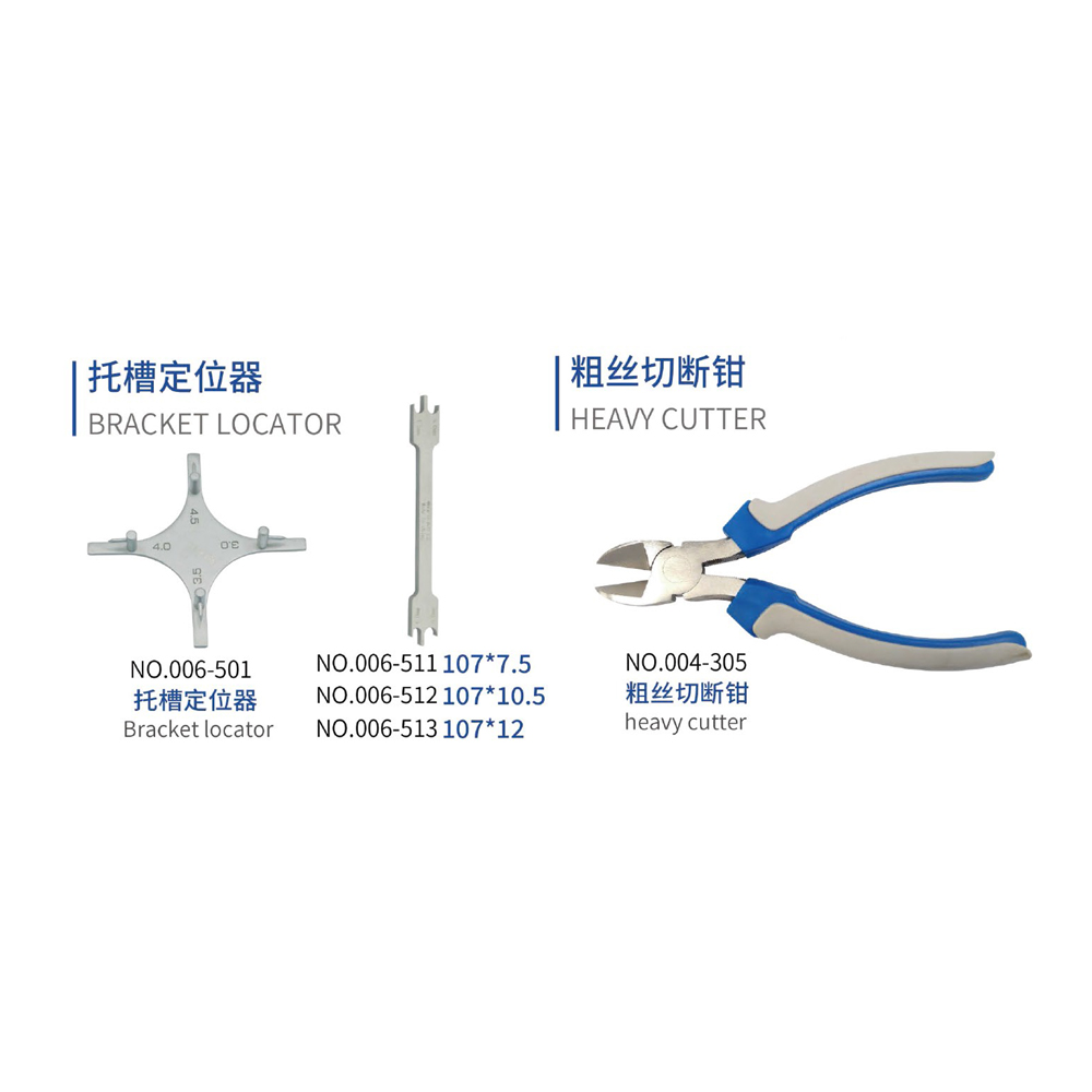 Bracket locator & Heavy cutter, Dental Instrument